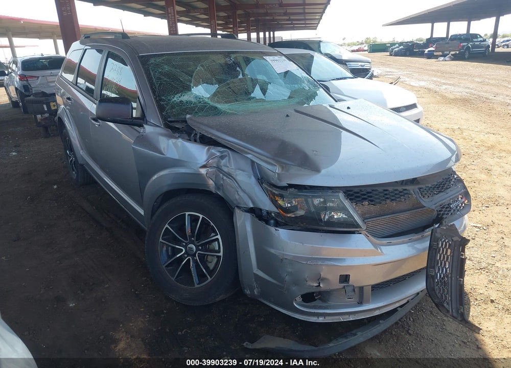 2018 DODGE JOURNEY SE VIN: 3C4PDCAB1JT497861