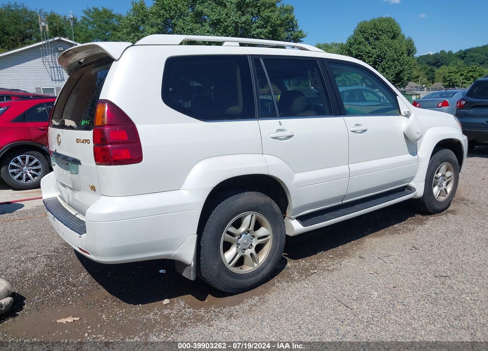 2004 LEXUS GX 470 VIN: JTJBT20X440048595