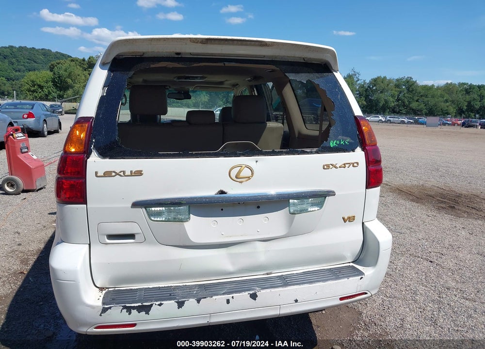 2004 LEXUS GX 470 VIN: JTJBT20X440048595