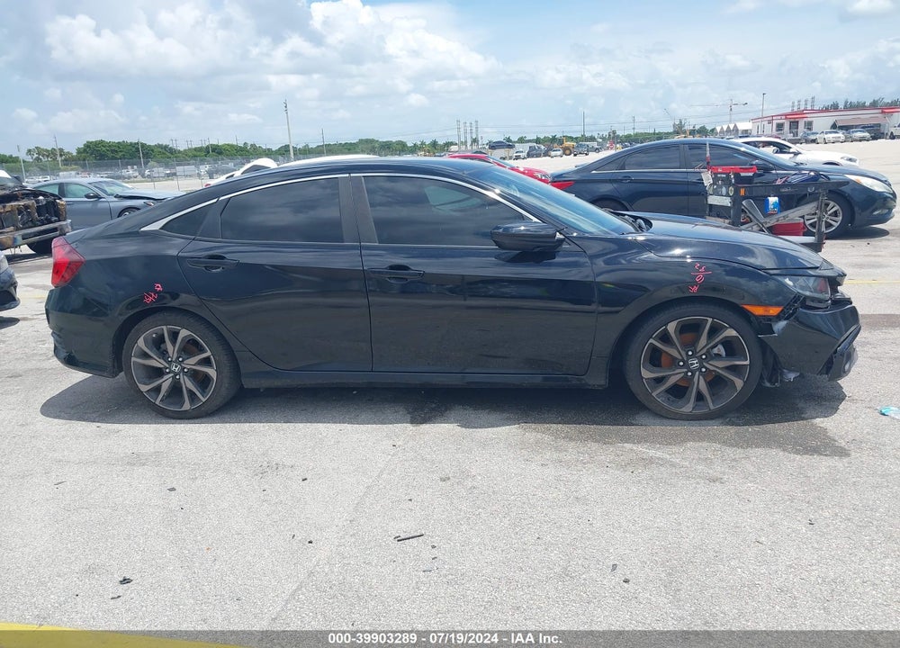 2021 HONDA CIVIC SPORT VIN: 2HGFC2F83MH524921