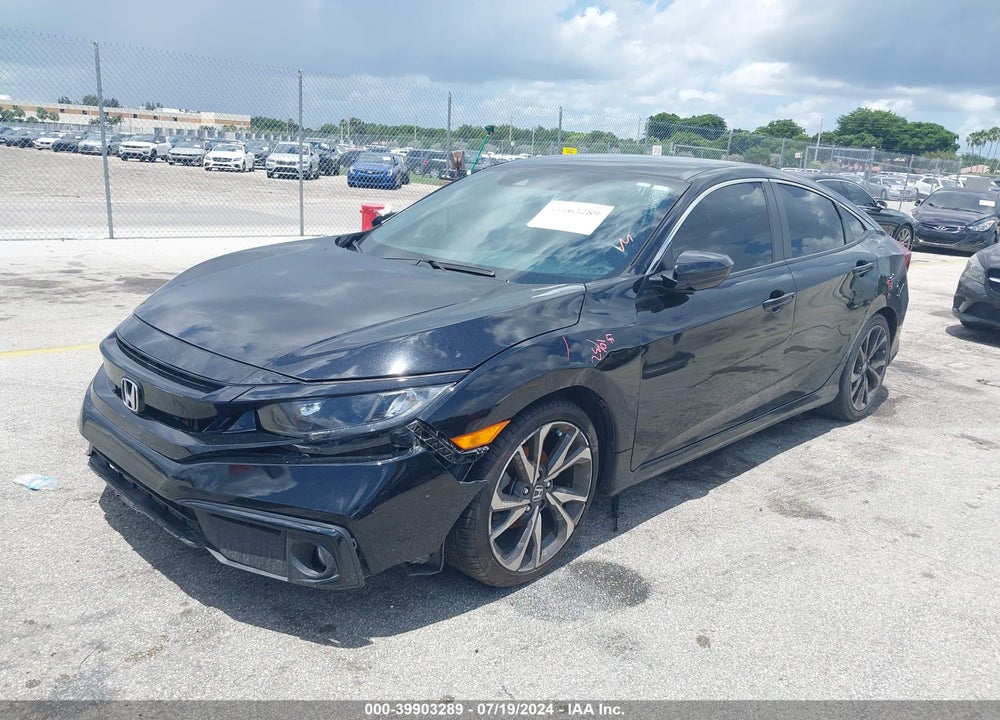 2021 HONDA CIVIC SPORT VIN: 2HGFC2F83MH524921
