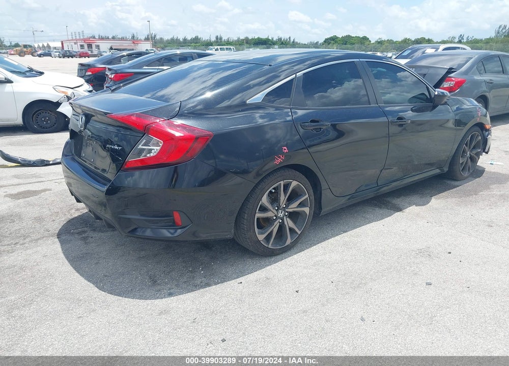 2021 HONDA CIVIC SPORT VIN: 2HGFC2F83MH524921