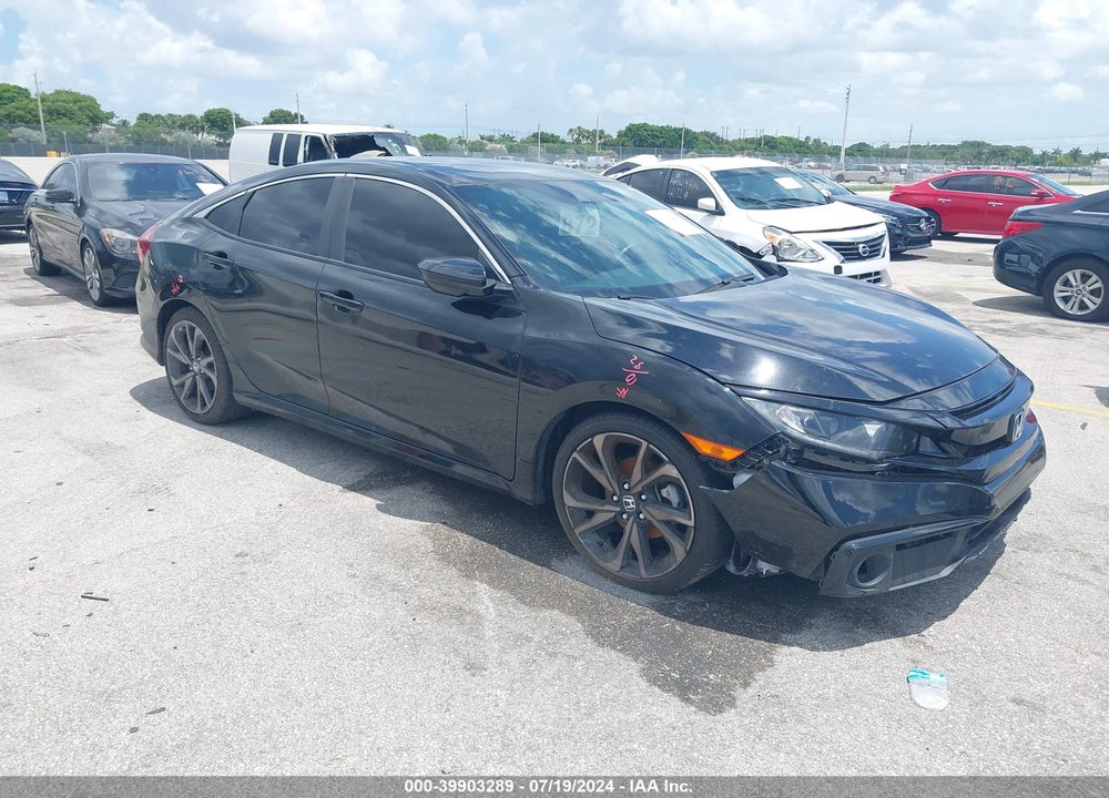 2021 HONDA CIVIC SPORT VIN: 2HGFC2F83MH524921