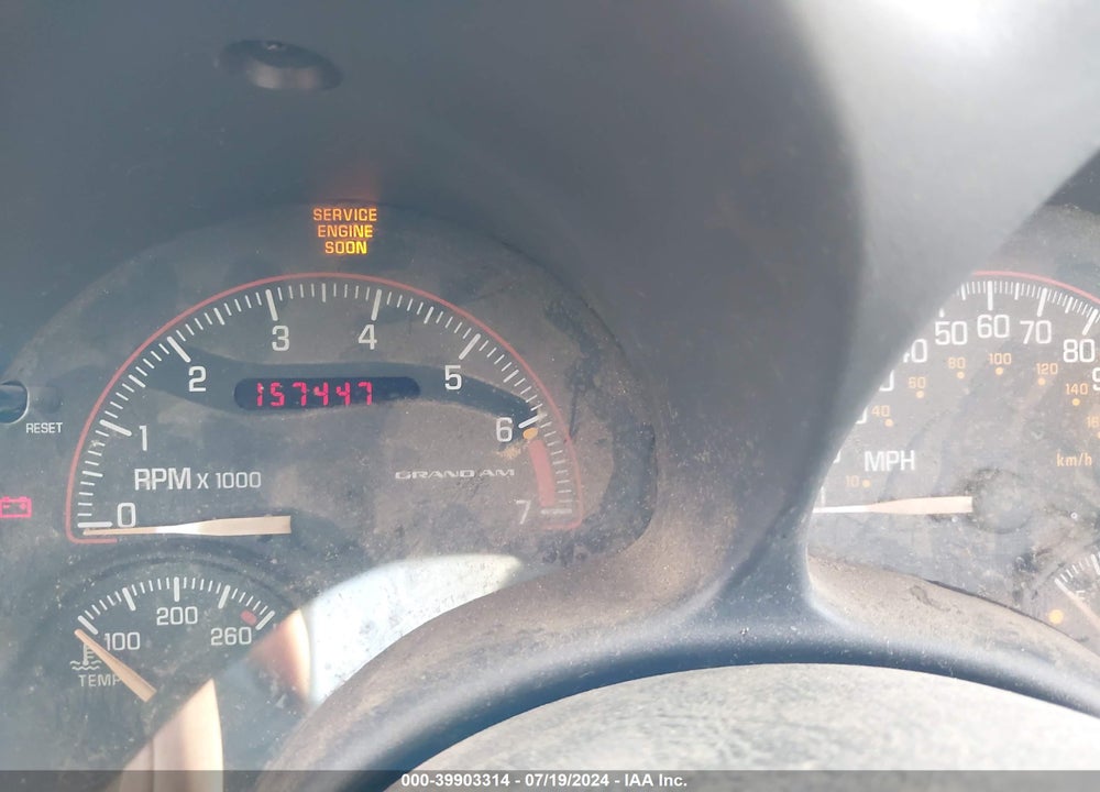 2002 PONTIAC GRAND AM SE1 VIN: 1G2NF52F12C227187