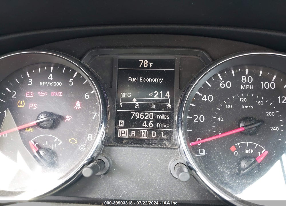 2013 NISSAN ROGUE SV W/SL PKG VIN: JN8AS5MV9DW641205