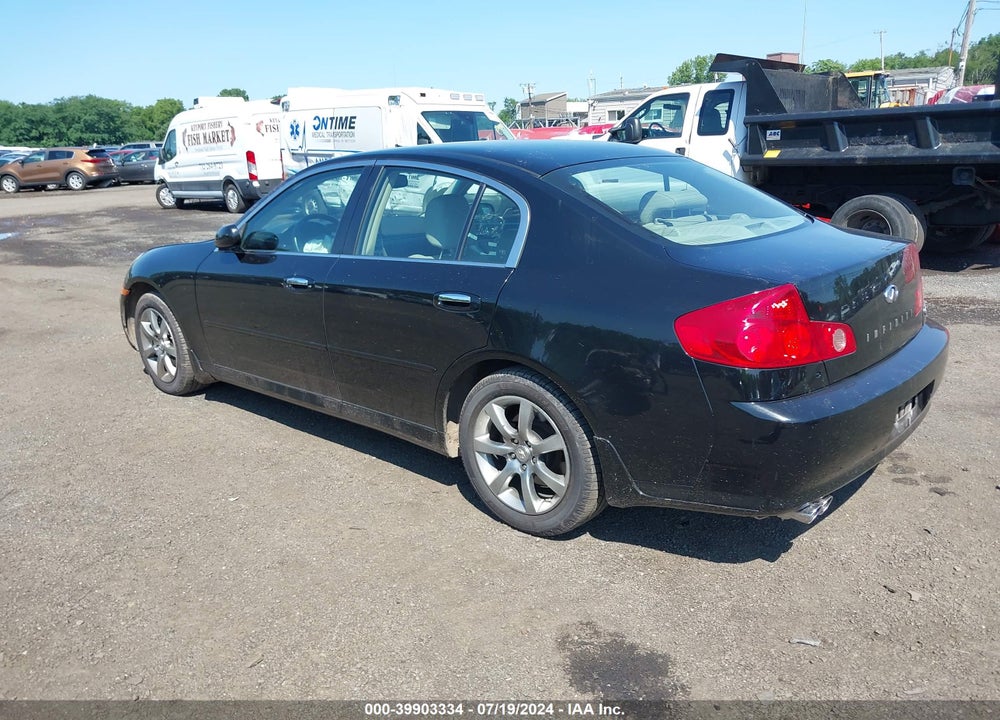 2006 INFINITI G35X VIN: JNKCV51F96M617900