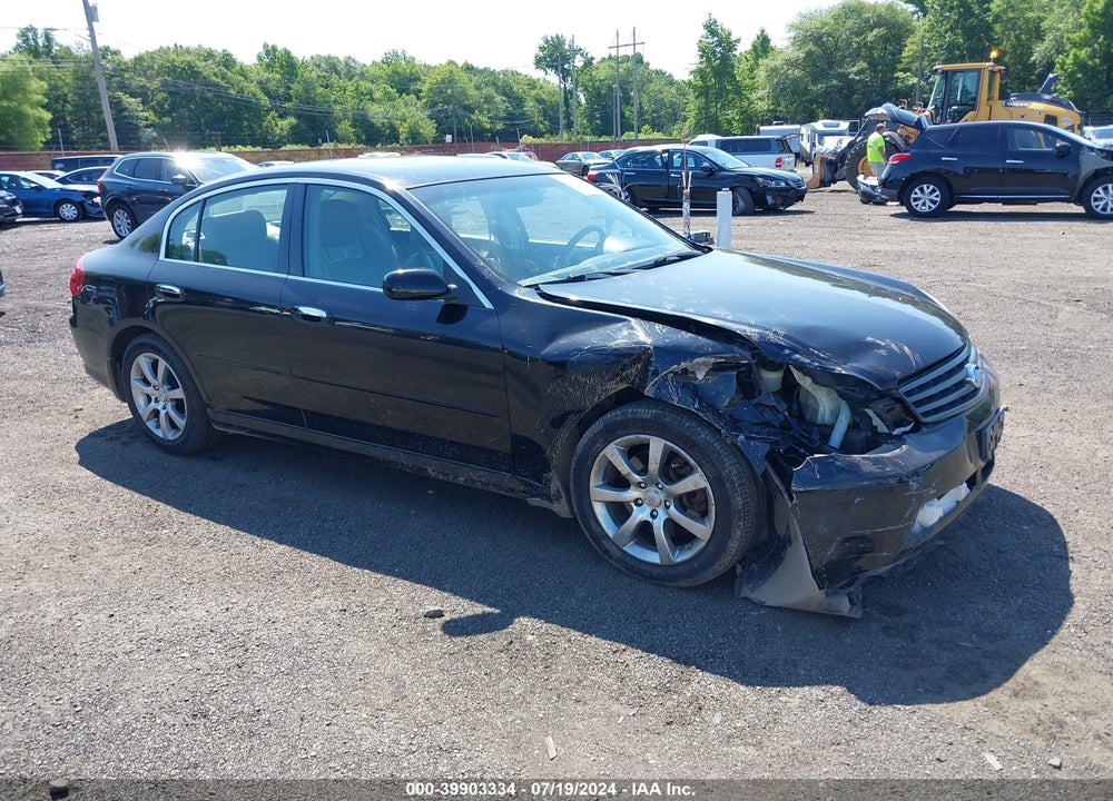 2006 INFINITI G35X VIN: JNKCV51F96M617900