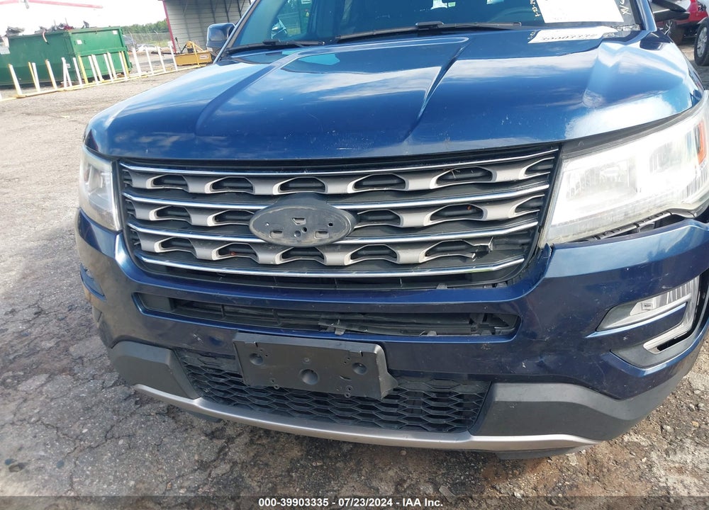 2017 FORD EXPLORER XLT VIN: 1FM5K7D81HGE41014
