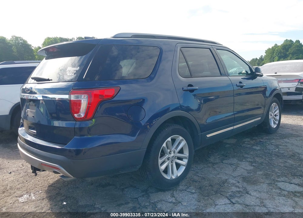 2017 FORD EXPLORER XLT VIN: 1FM5K7D81HGE41014