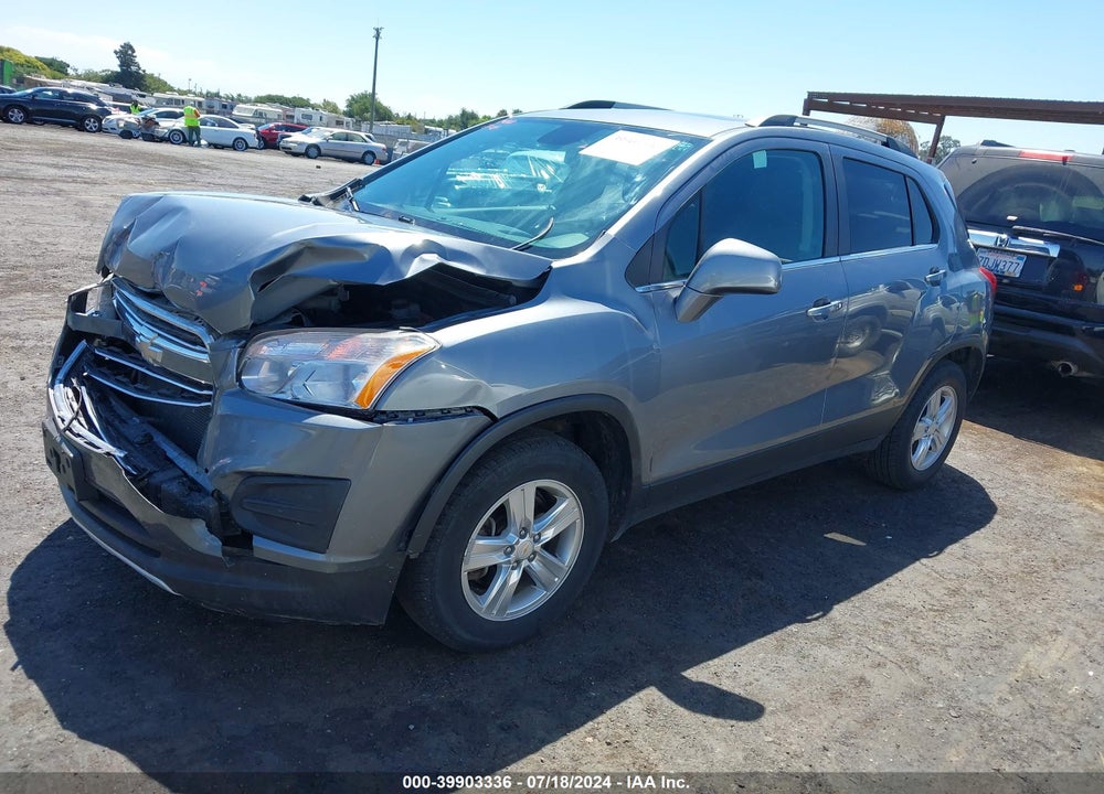 2015 CHEVROLET TRAX LT VIN: KL7CJRSB1FB108831