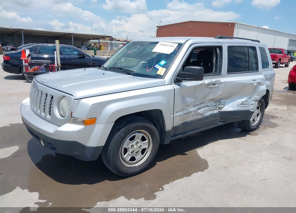 2014 JEEP PATRIOT SPORT VIN: 1C4NJPBA0ED599306