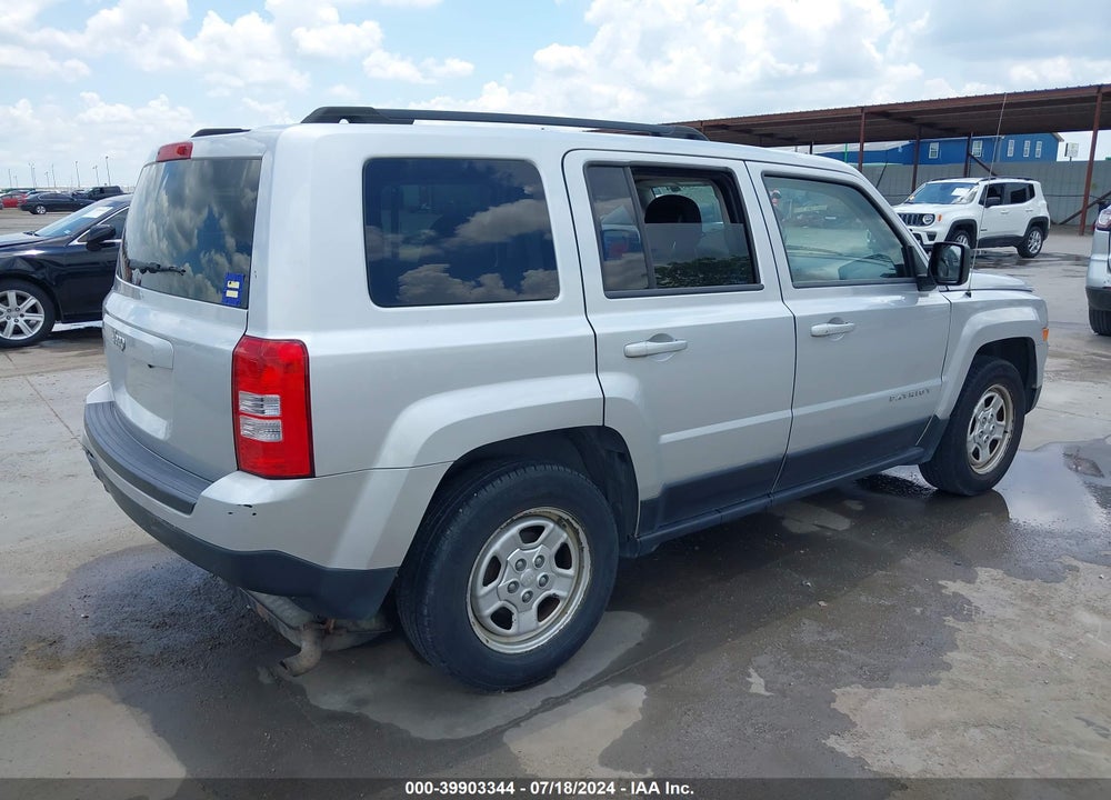 2014 JEEP PATRIOT SPORT VIN: 1C4NJPBA0ED599306