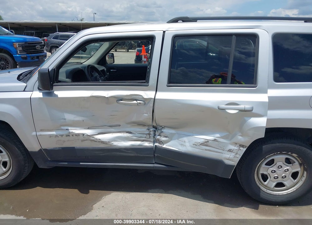 2014 JEEP PATRIOT SPORT VIN: 1C4NJPBA0ED599306