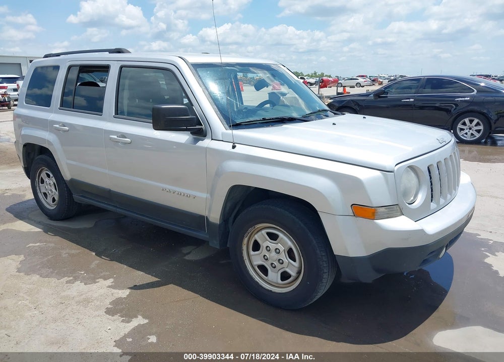 2014 JEEP PATRIOT SPORT VIN: 1C4NJPBA0ED599306