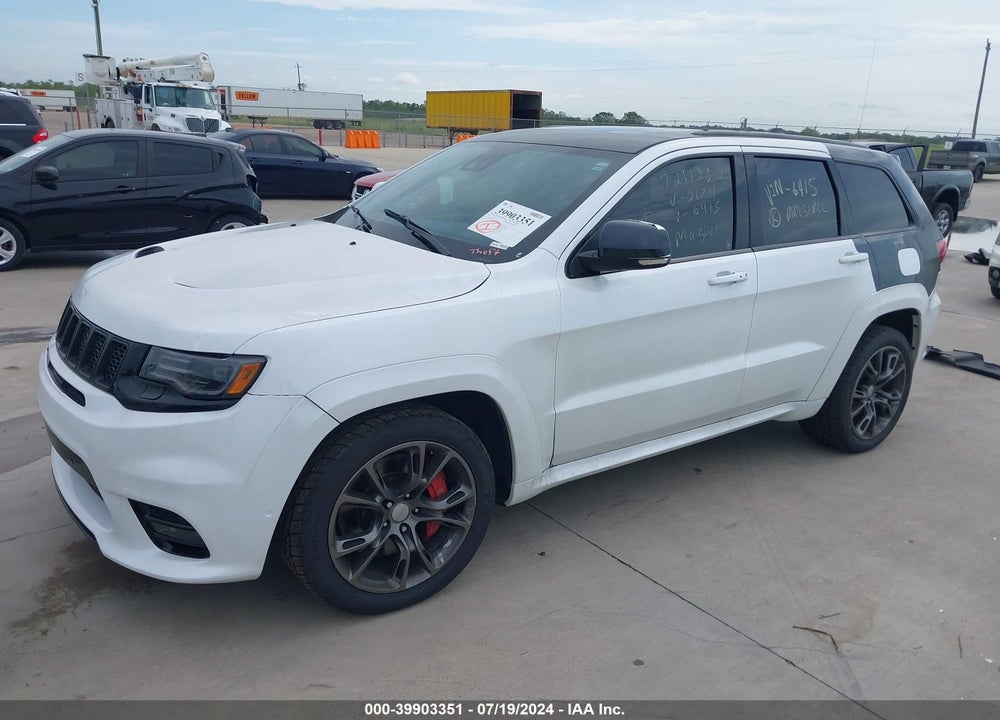 2016 JEEP GRAND CHEROKEE SRT VIN: 1C4RJFDJ4GC336415