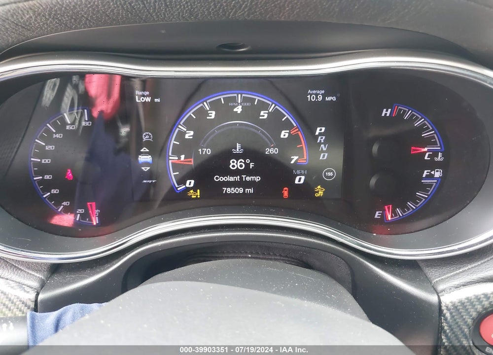 2016 JEEP GRAND CHEROKEE SRT VIN: 1C4RJFDJ4GC336415