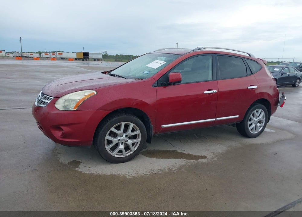 2013 NISSAN ROGUE VIN: JN8AS5MV8DW623620