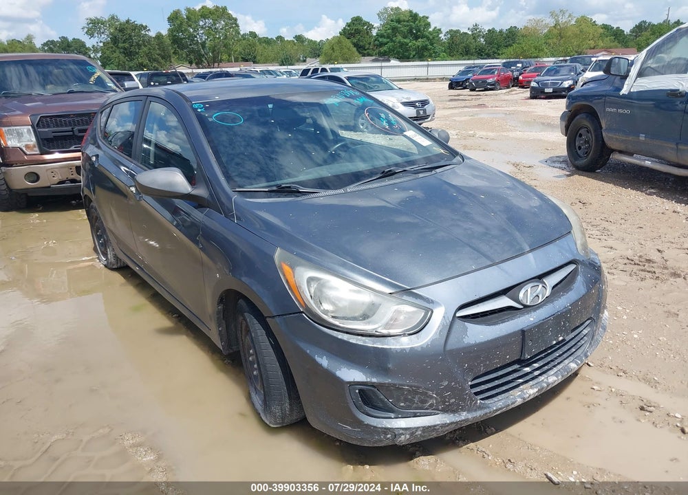 2012 HYUNDAI ACCENT GS VIN: KMHCT5AE8CU008089