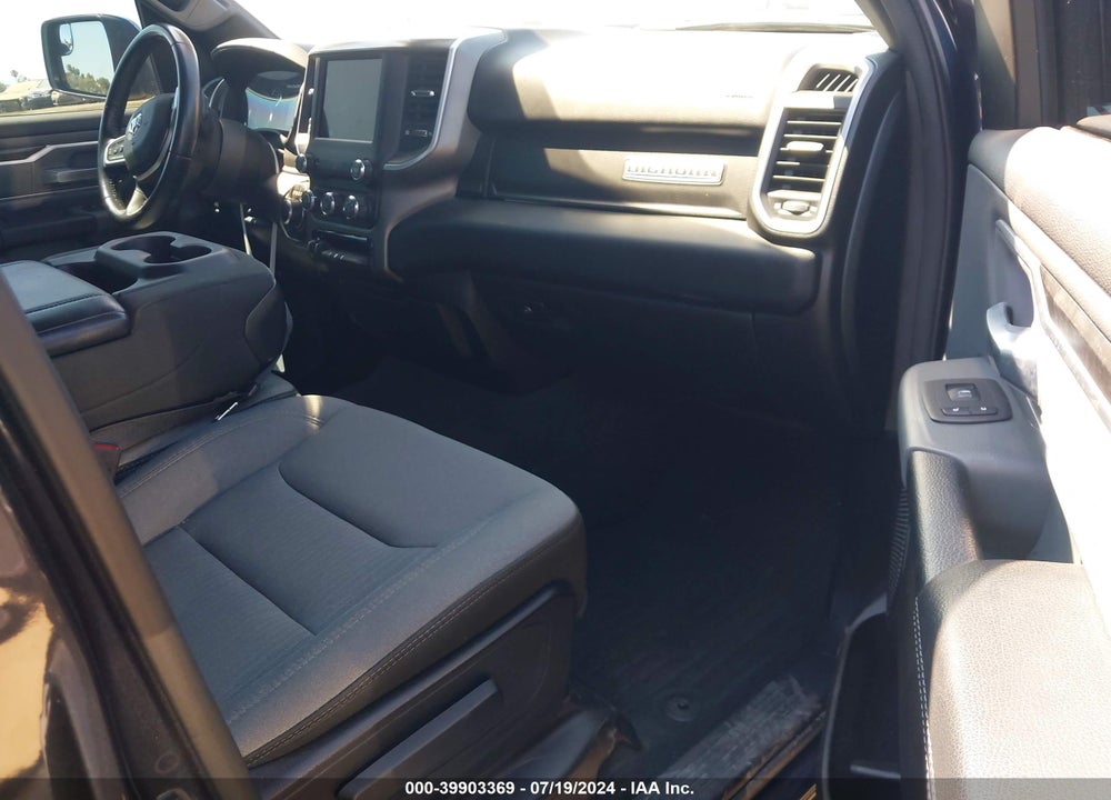 2021 RAM 1500 BIG HORN 4X2 5'7 BOX VIN: 1C6RREFT7MN750023