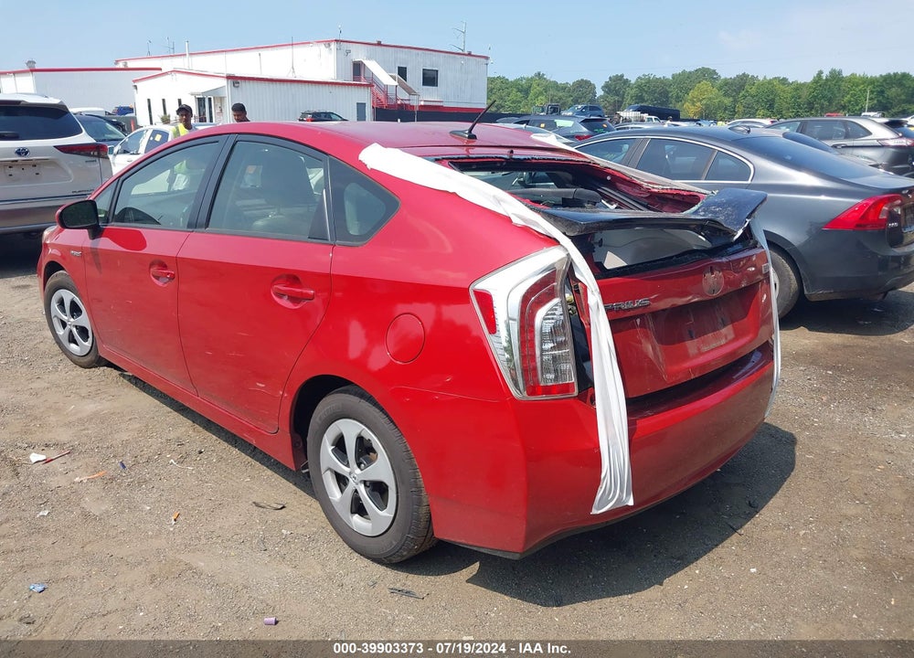 2014 TOYOTA PRIUS FOUR VIN: JTDKN3DU5E0357433