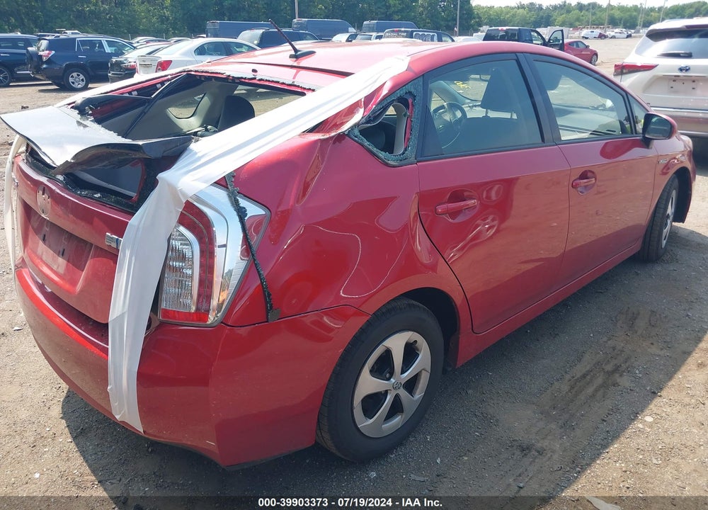 2014 TOYOTA PRIUS FOUR VIN: JTDKN3DU5E0357433
