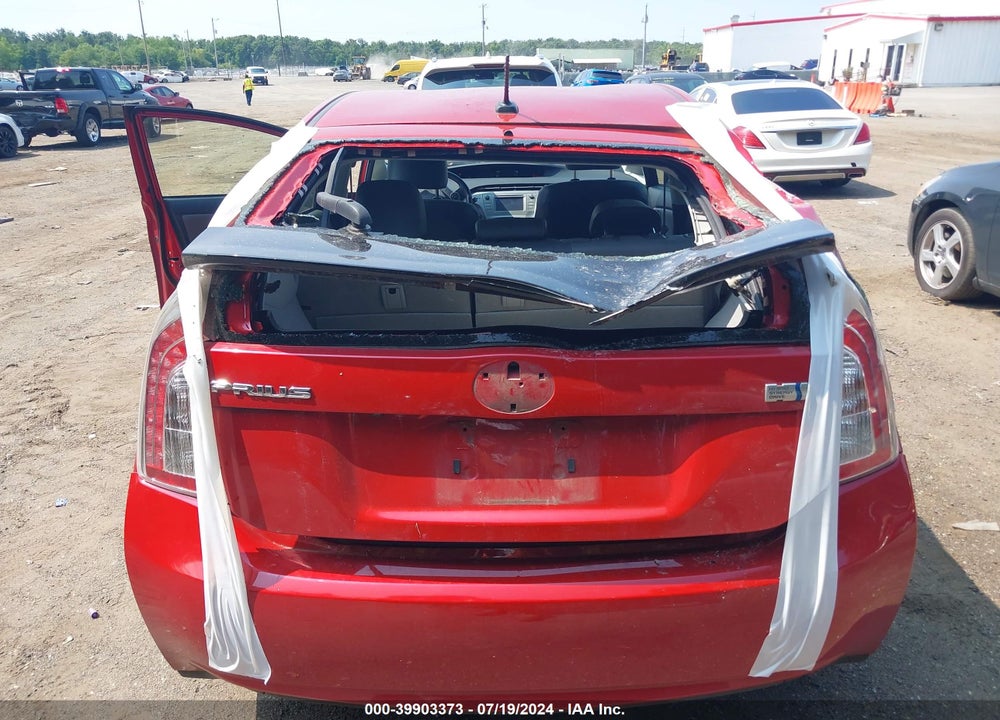 2014 TOYOTA PRIUS FOUR VIN: JTDKN3DU5E0357433