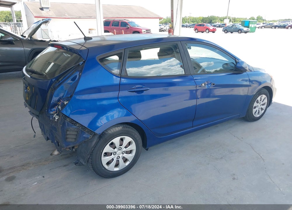 2015 HYUNDAI ACCENT GS VIN: KMHCT5AE1FU203424