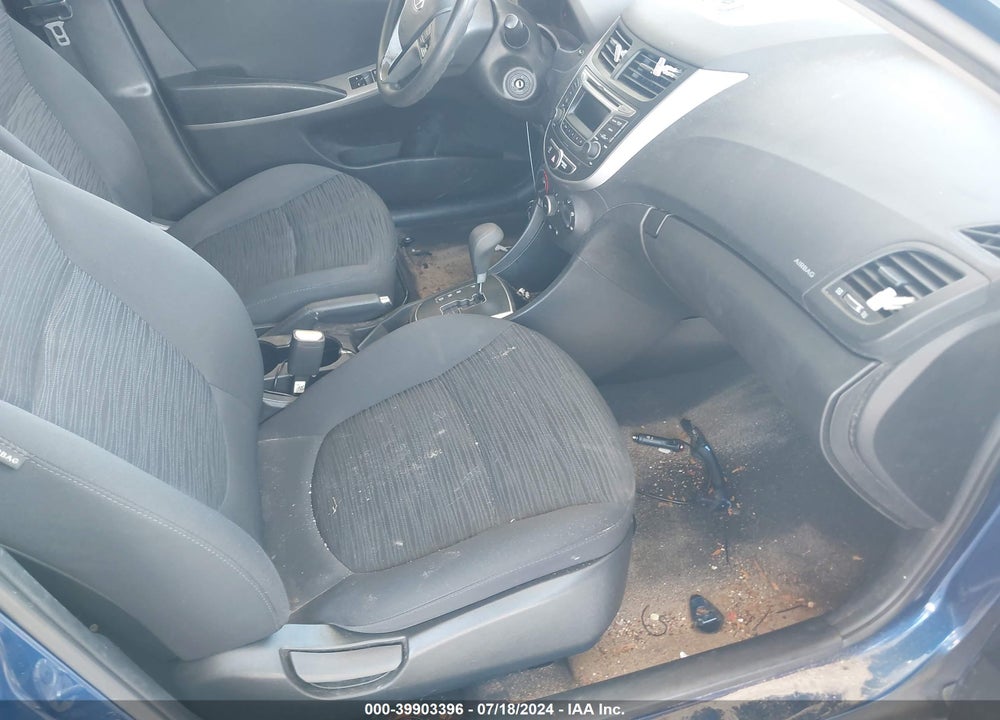 2015 HYUNDAI ACCENT GS VIN: KMHCT5AE1FU203424