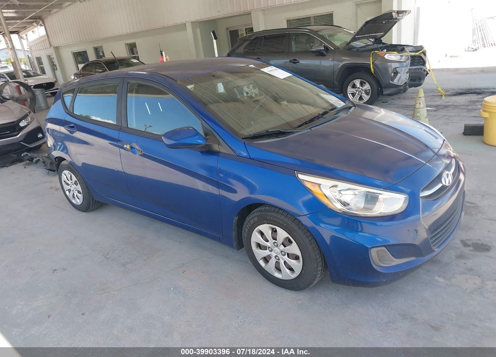 2015 HYUNDAI ACCENT GS VIN: KMHCT5AE1FU203424
