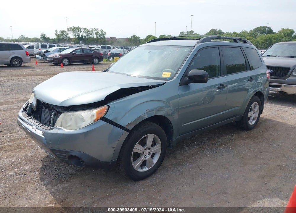 2011 SUBARU FORESTER 2.5X VIN: JF2SHABCXBH700130