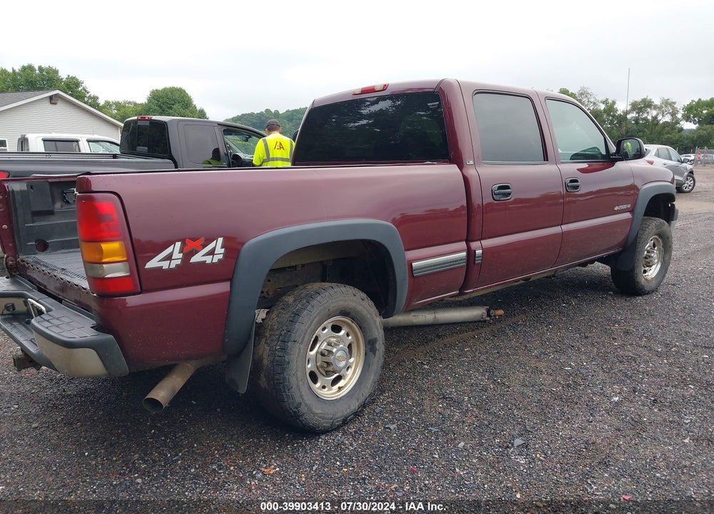2002 CHEVROLET SILVERADO 2500HD LS VIN: 1GCHK23U52F156073