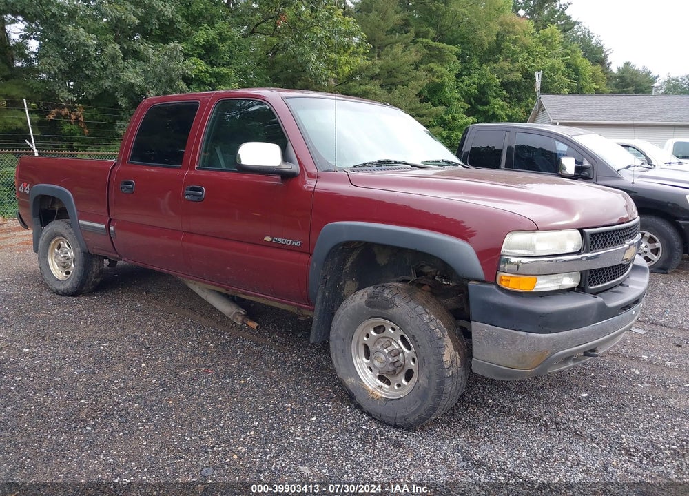 2002 CHEVROLET SILVERADO 2500HD LS VIN: 1GCHK23U52F156073
