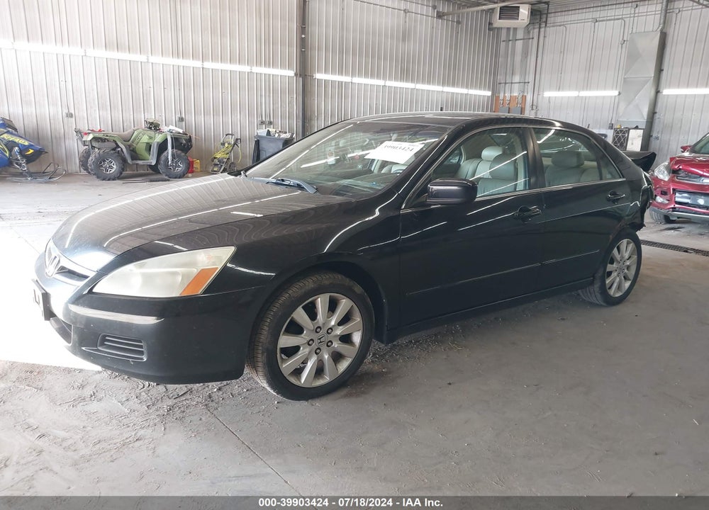 2007 HONDA ACCORD 3.0 EX VIN: 1HGCM665X7A064477