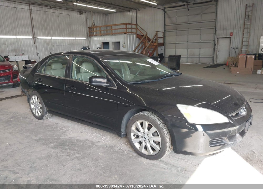 2007 HONDA ACCORD 3.0 EX VIN: 1HGCM665X7A064477