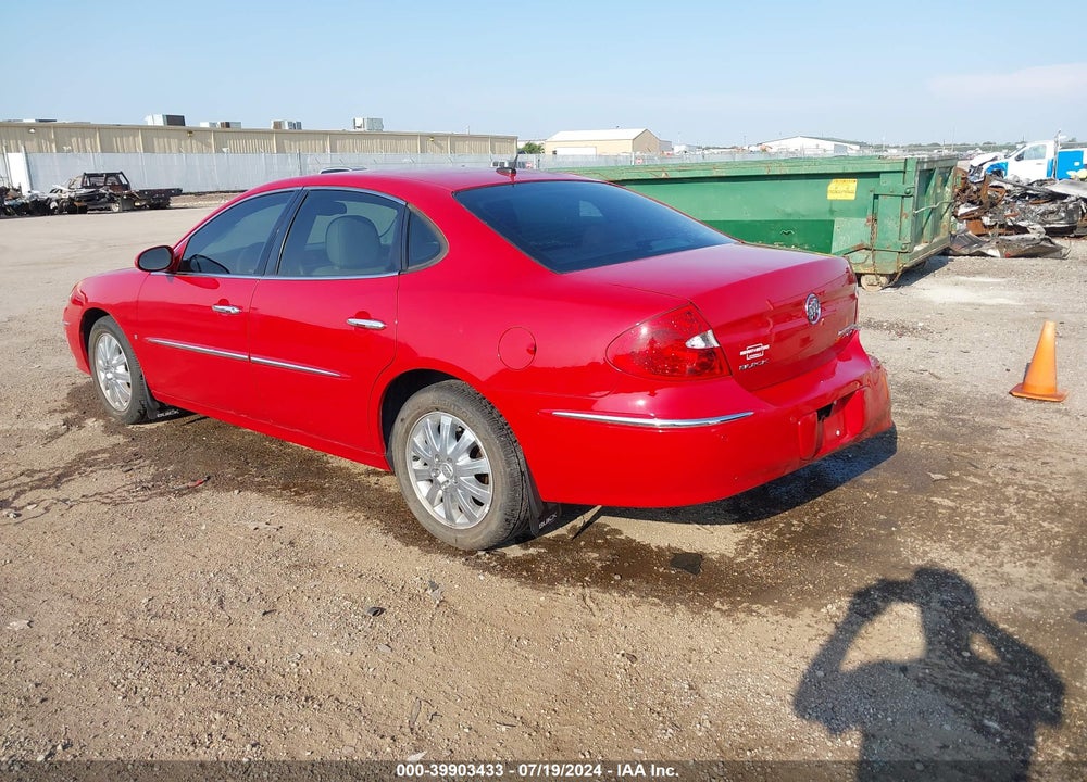 2008 BUICK LACROSSE CXL VIN: 2G4WD582381359761
