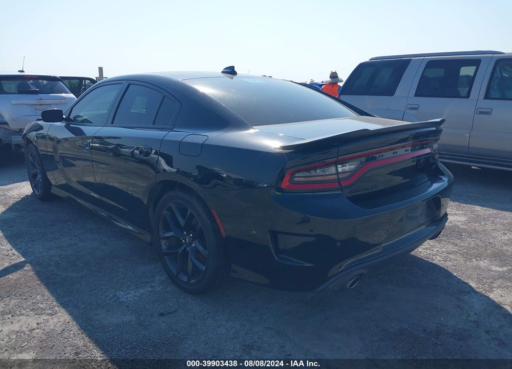 2022 DODGE CHARGER GT RWD VIN: 2C3CDXHG2NH146144