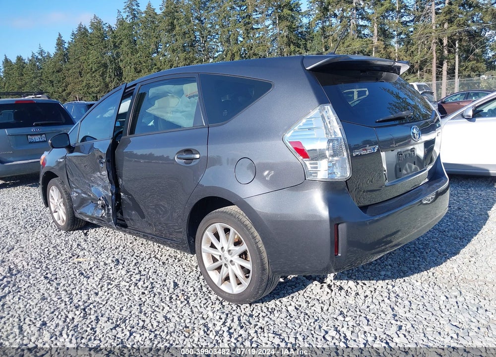 2014 TOYOTA PRIUS V FIVE VIN: JTDZN3EU4E3303567