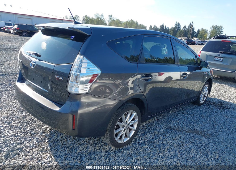 2014 TOYOTA PRIUS V FIVE VIN: JTDZN3EU4E3303567