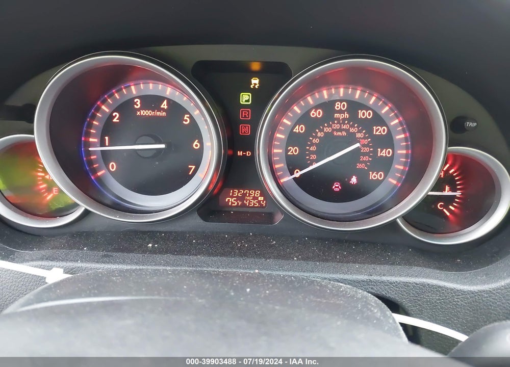 2012 MAZDA 6 I TOURING PLUS VIN: 1YVHZ8EH6C5M02726
