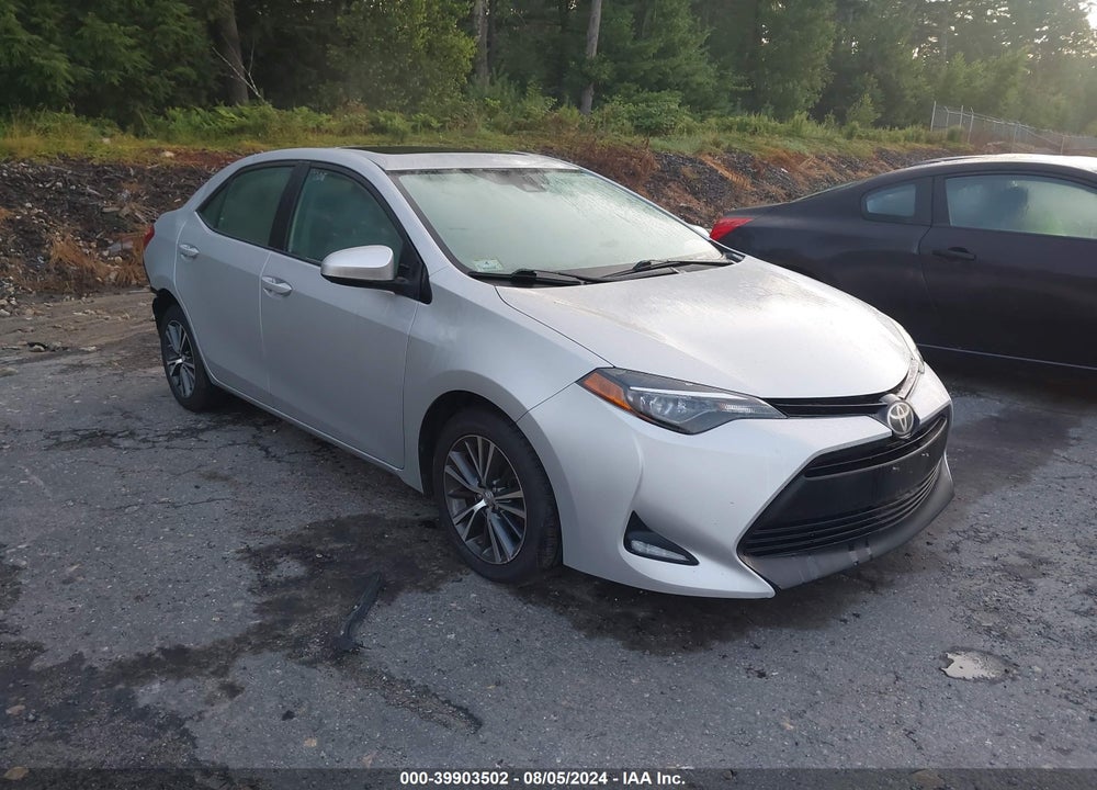 2018 TOYOTA COROLLA LE VIN: 2T1BURHE4JC001242