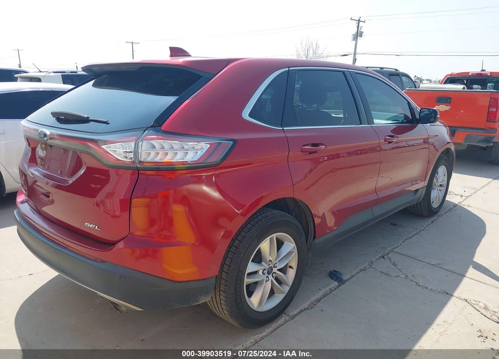 2018 FORD EDGE SEL VIN: 2FMPK3J84JBB43544
