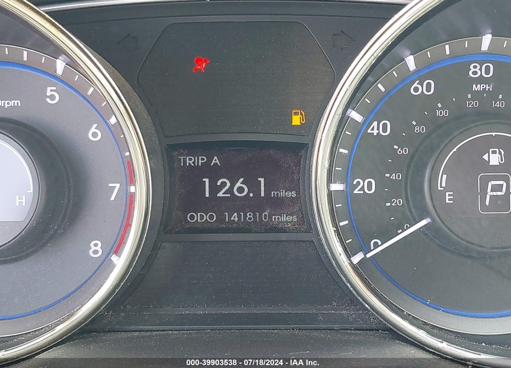 2012 HYUNDAI SONATA GLS VIN: 5NPEB4AC3CH333123
