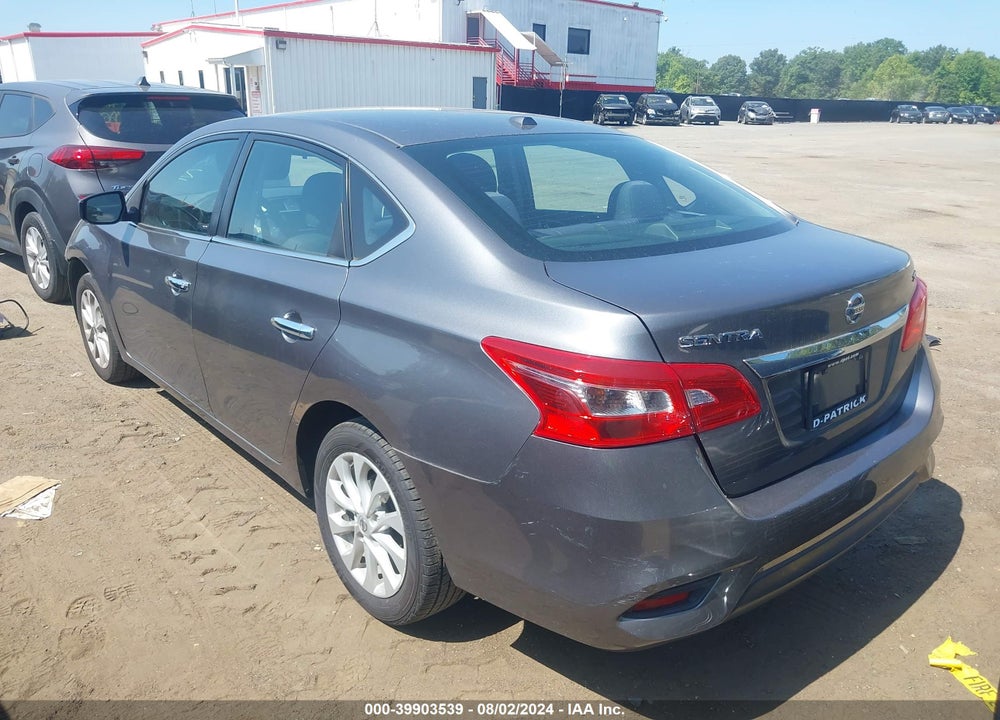 2019 NISSAN SENTRA SV VIN: 3N1AB7AP5KL602288