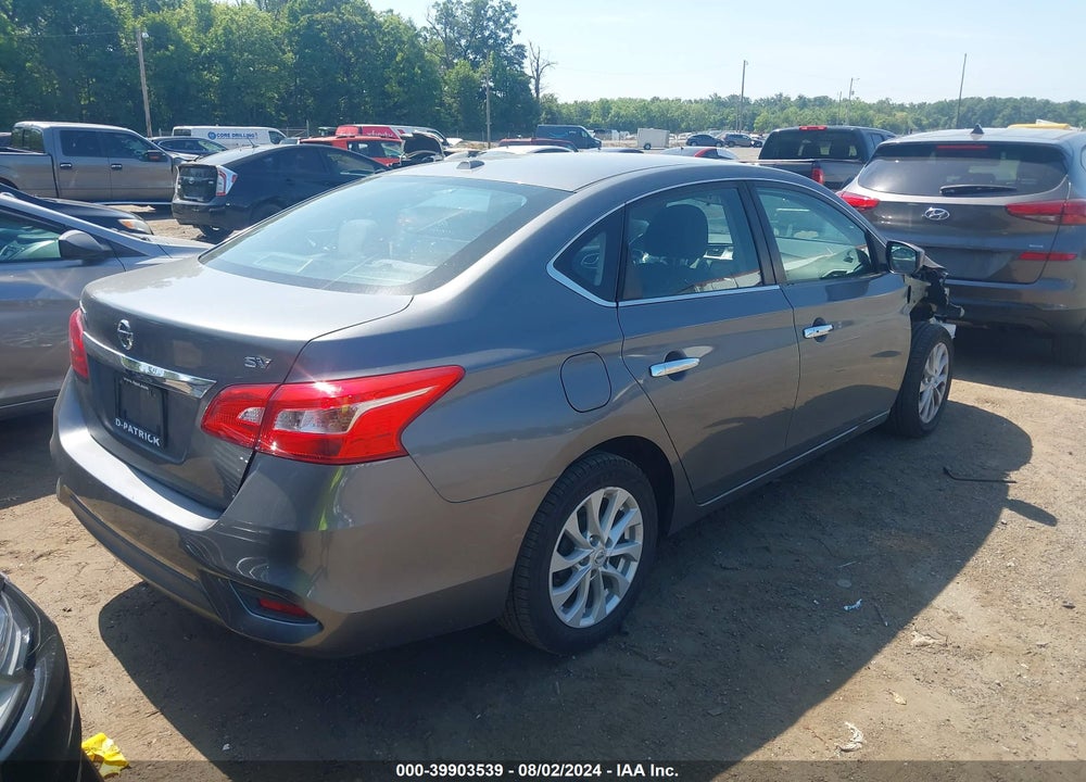 2019 NISSAN SENTRA SV VIN: 3N1AB7AP5KL602288
