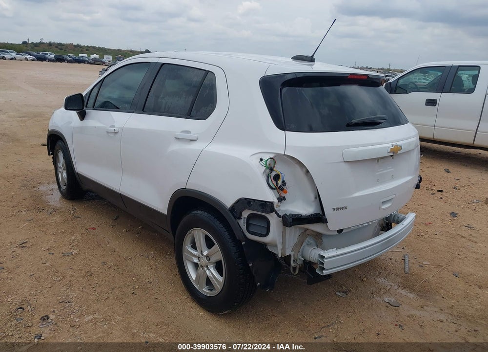 2020 CHEVROLET TRAX FWD LS VIN: 3GNCJKSB7LL289333