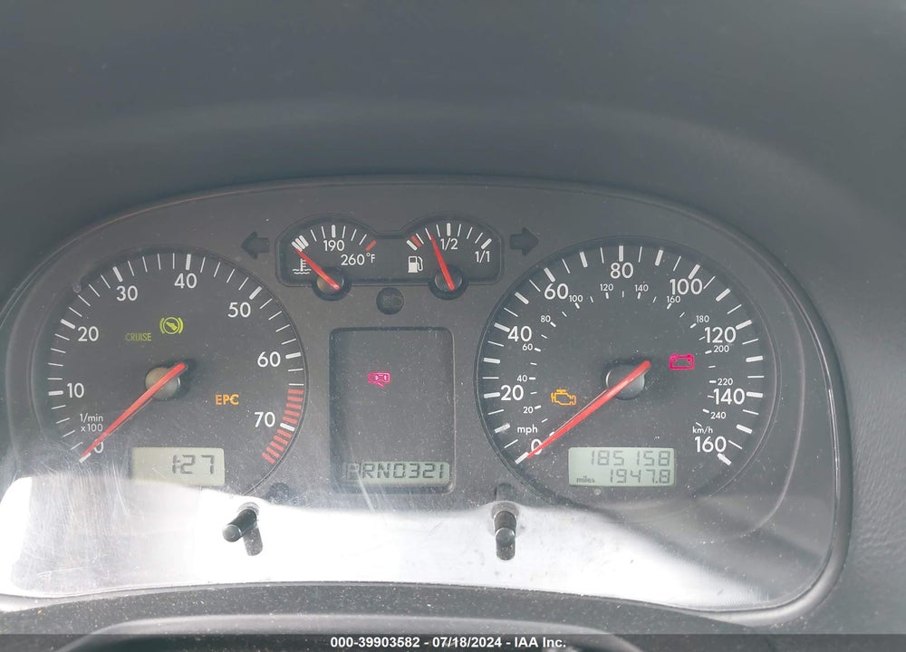 2003 VOLKSWAGEN JETTA VIN: 3VWRK69M43M019093