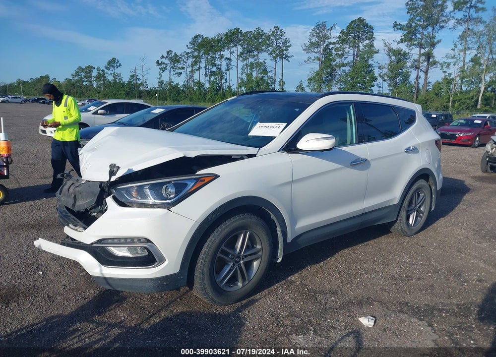 2018 HYUNDAI SANTA FE SPORT 2.4L VIN: 5XYZU3LB1JG535876