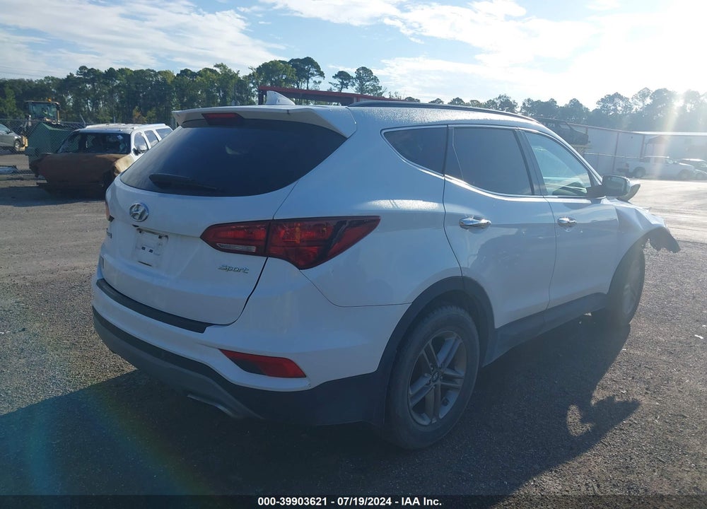 2018 HYUNDAI SANTA FE SPORT 2.4L VIN: 5XYZU3LB1JG535876