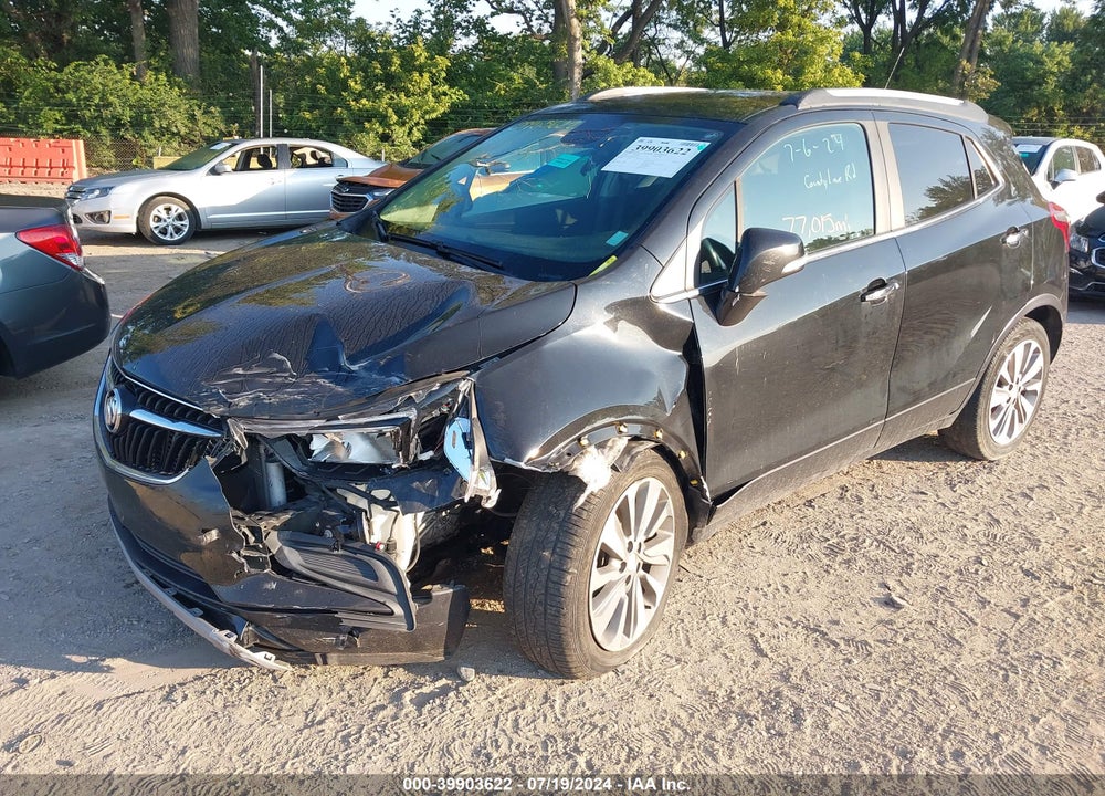 2019 BUICK ENCORE FWD PREFERRED VIN: KL4CJASB6KB722282