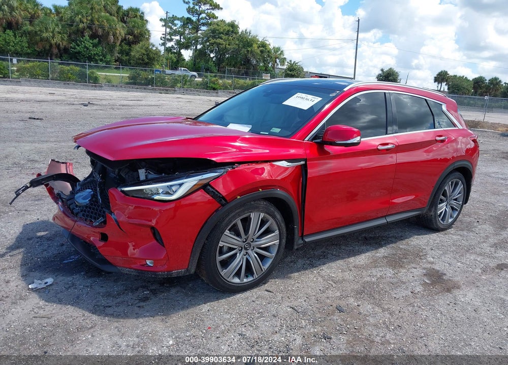 2021 INFINITI QX50 SENSORY VIN: 3PCAJ5CA9MF113665